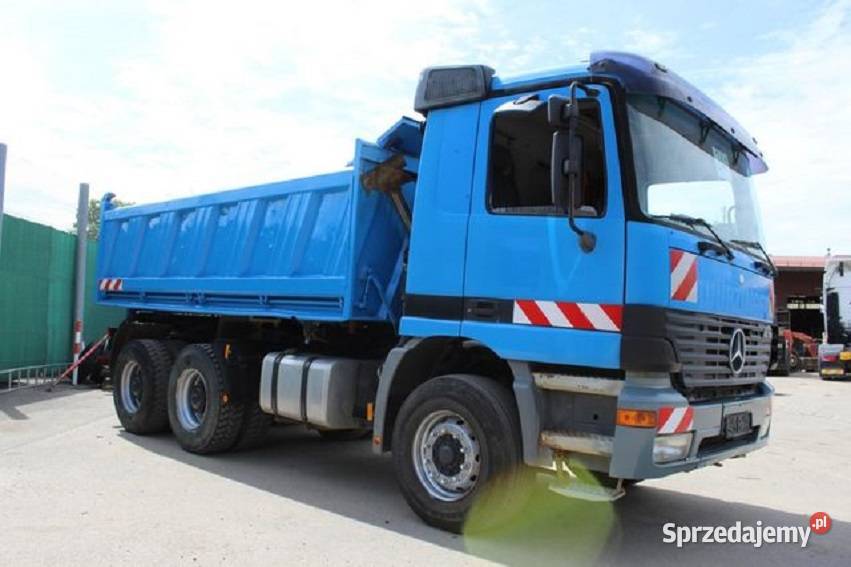 wywrotka 6x4 bordmatic Mercedes 2643 3 osiowa wywrotka