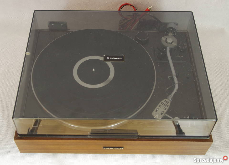 Gramofon Pioneer 15D sprawny ramię S Nowy Pasek Szczodre