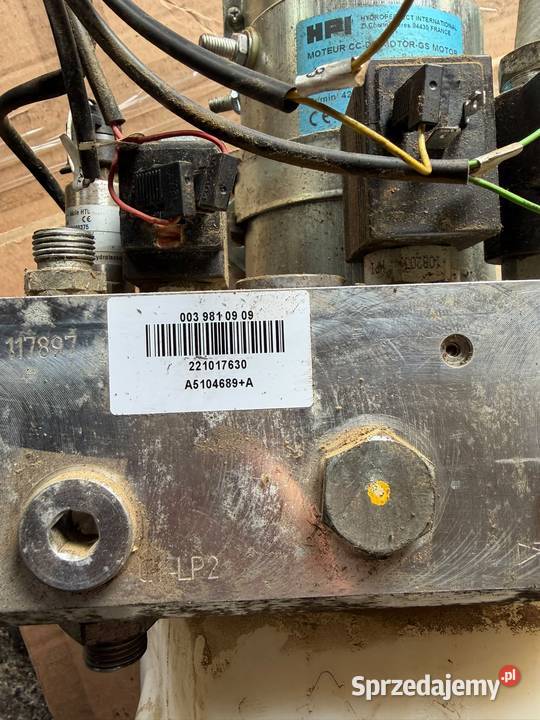 Silnik z pompą hydrauliczną LINDE 003 981 09 09 Antonie