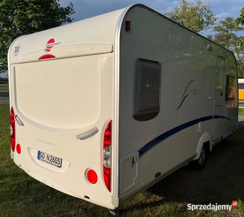 Przyczepa Kempingowa Burstner Belcanto 455 TS Poddębice