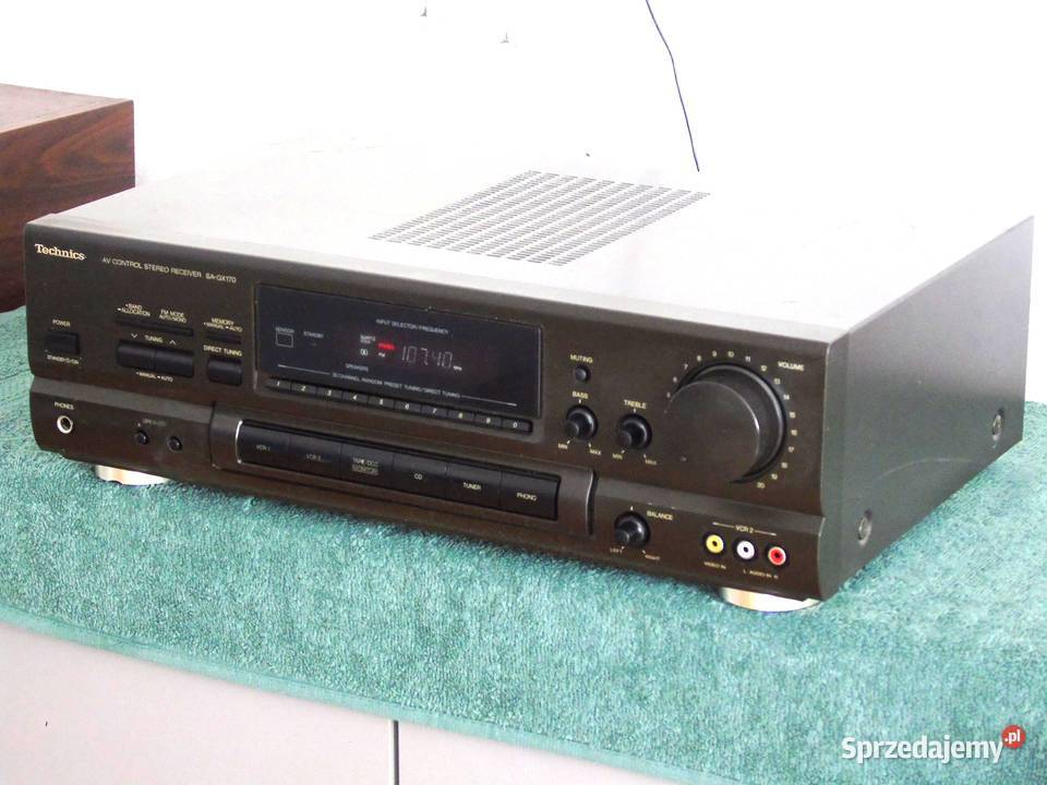 Amplituner Technics SAGX 170 sprawny i mocny Jasło