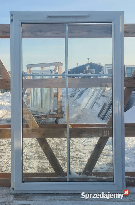 OKNA KacprzaK 107X178 OKNO Używane Plastikowe Okna ścienne Siedlce sprzedam