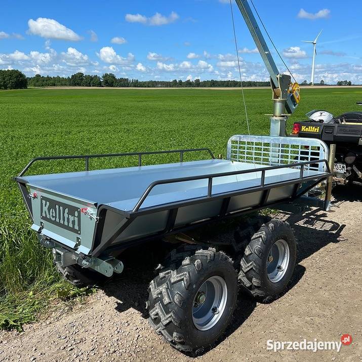 Przyczepa leśna ATV Kellfri PRO Tower2 z