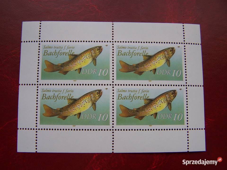 NRD 1987 MNH Mi 30867 Fauna Ryby Tychy