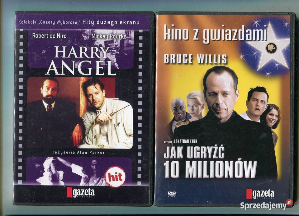 Harry Angel ugryźć 10 milionów 2 filmy DVD Kultura i Rozrywka