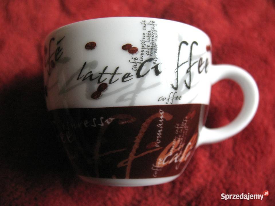 Filiżanka do espresso Filiżanka i spodek komplet Siedlce sprzedam