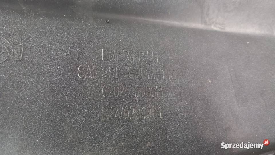 NISSAN NV200 LISTWA POD LAMPĘ PRZÓD LEWA osobowe Zbierkowo