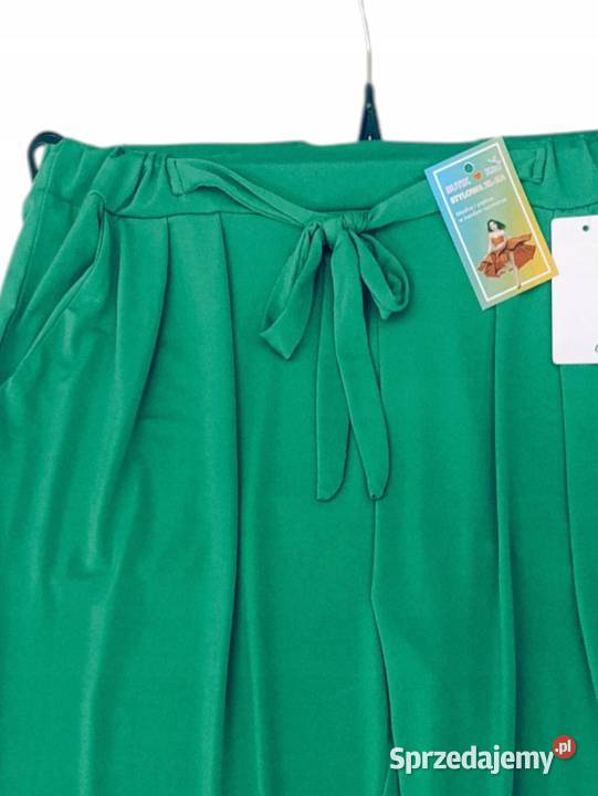 Spodnie cygaretki elegancja i szyk elastyczne Pątnów