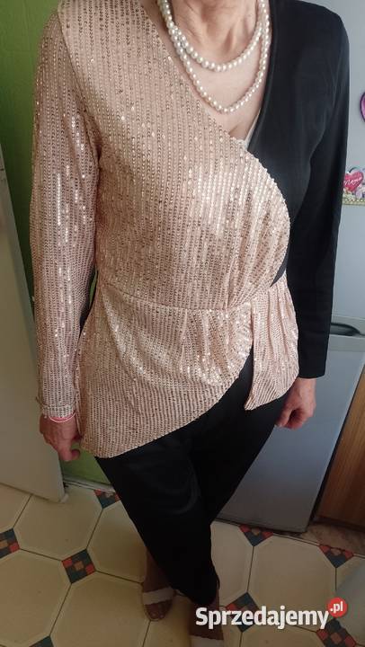 40L Suneet Bogato zdobiony kombinezon wieczorowy Kraków sprzedam