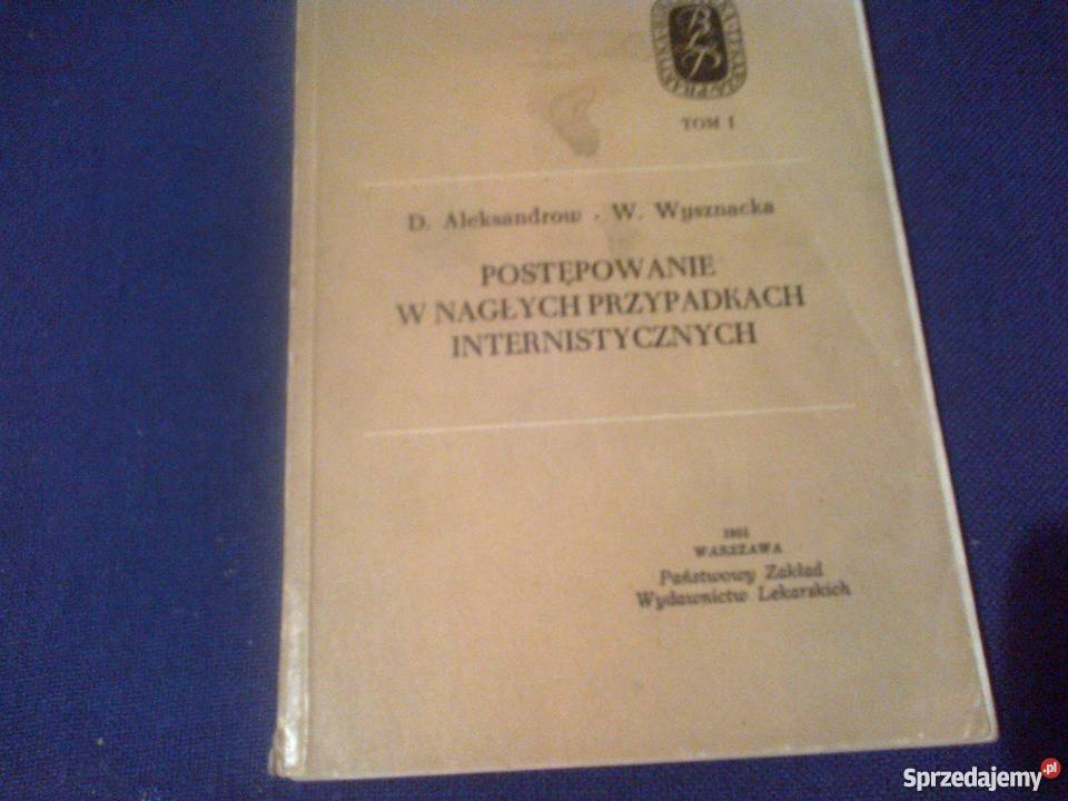 Postępowanie w nagłych przypadkach internistycznych Aleksand