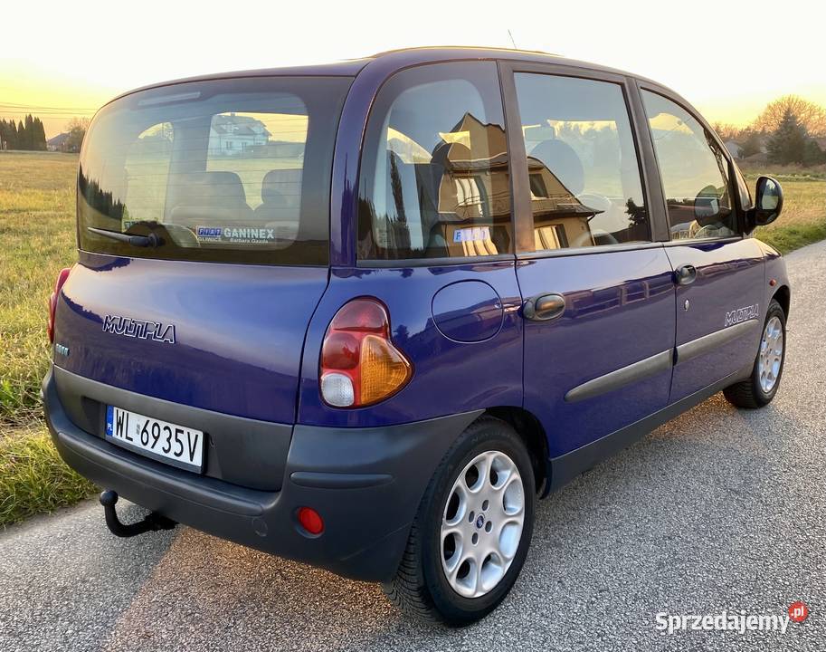Fiat Multipla 16 Benzyna Salon Polska Fajny Stan ABS Wieliszew sprzedam