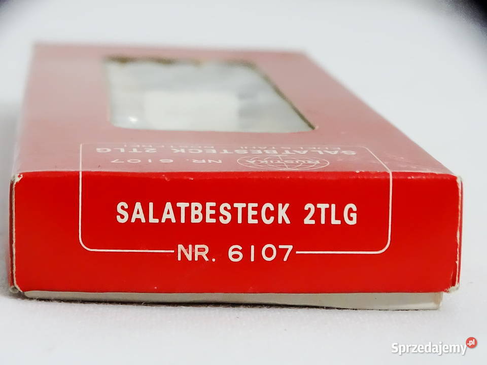 Komplet sałatkowy 2 łyżeczki stali nierdzewnej Biłgoraj sprzedam