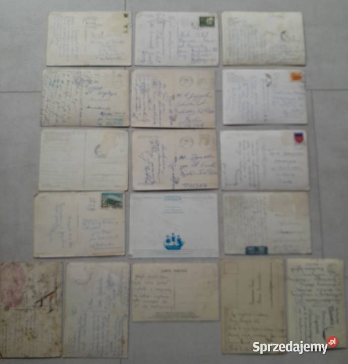 Stare kartki pocztowe PRL pocztówki zagraniczne śląskie Dąbrowa Górnicza