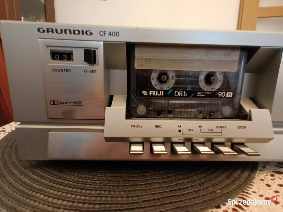 Magnetofon Grundig CF 400 HiFi do ogarnięcia Magnetofony Tychy