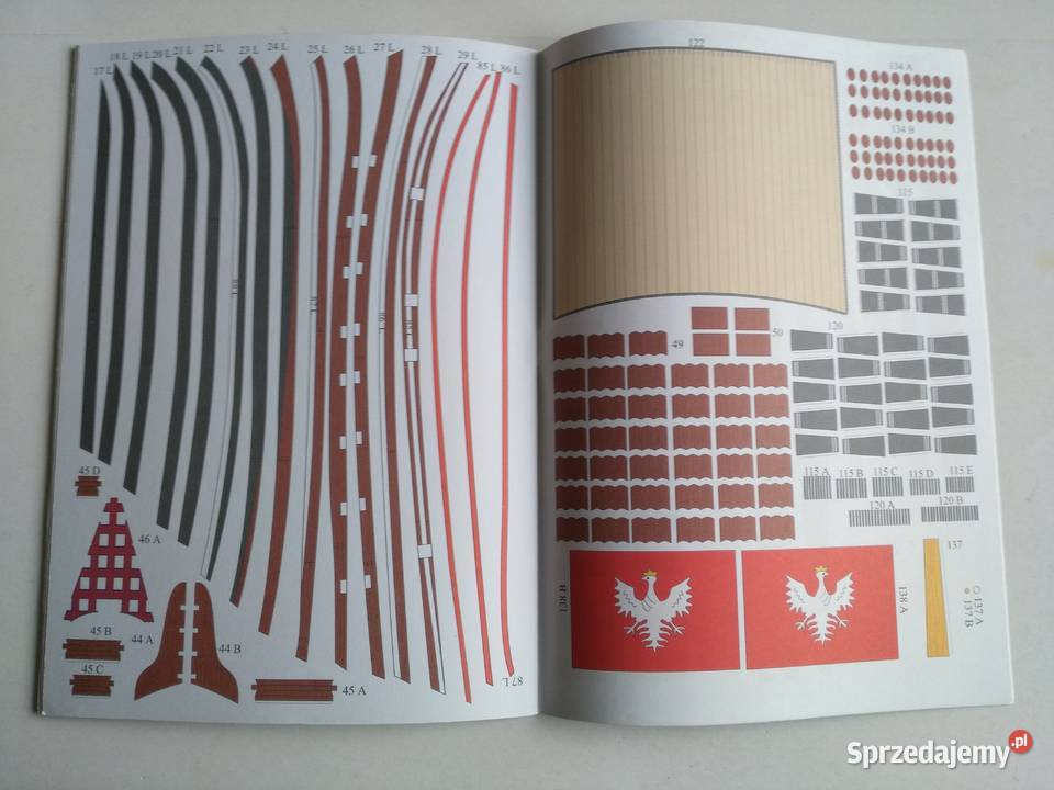 Mały Modelarz 122000 Galeon Zygmunta Augusta Dąbrowa Górnicza