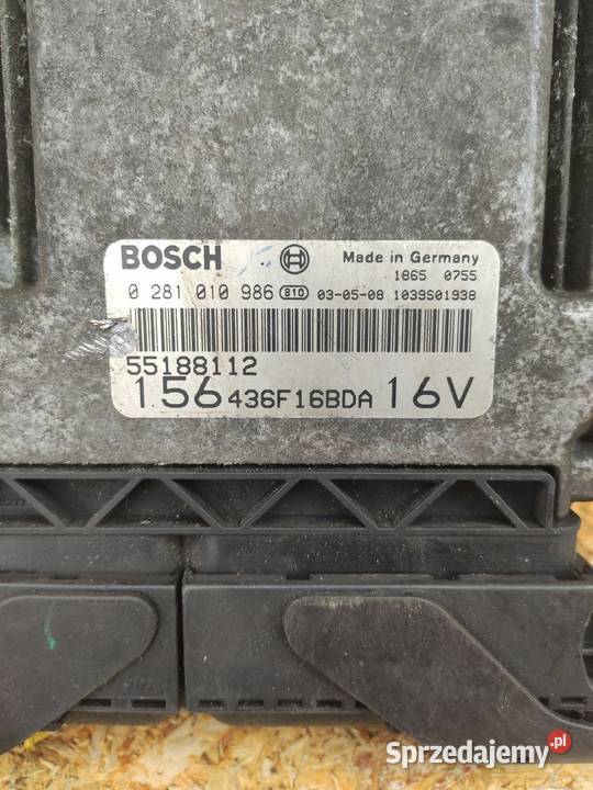 STEROWNIK SILNIKA KOMPUTER ALFA 156 0281010986 Gliwice sprzedam