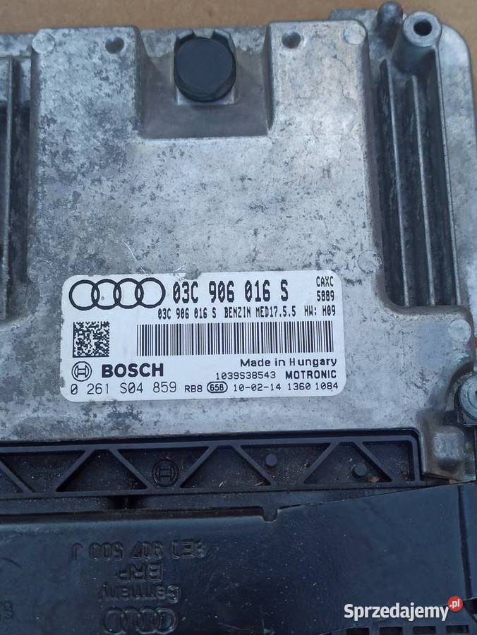 KOMPUTER SILNIKA STEROWNIK AUDI A3 8P 14 TSI Bolesławiec