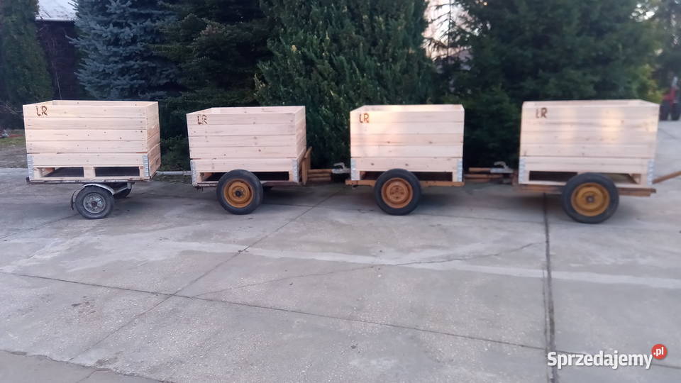 Wózek sadowniczy przyczepka przyczepa Skurów