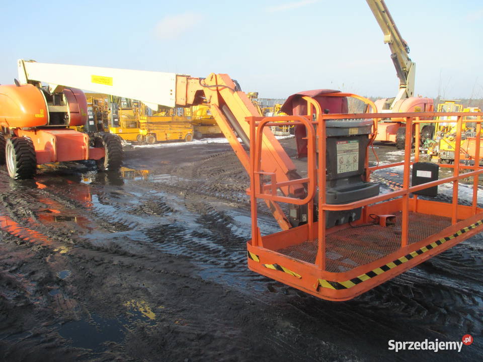 Podnośnik koszowy teleskopowy 28 m JLG 860SJ 4x4 Pleszew