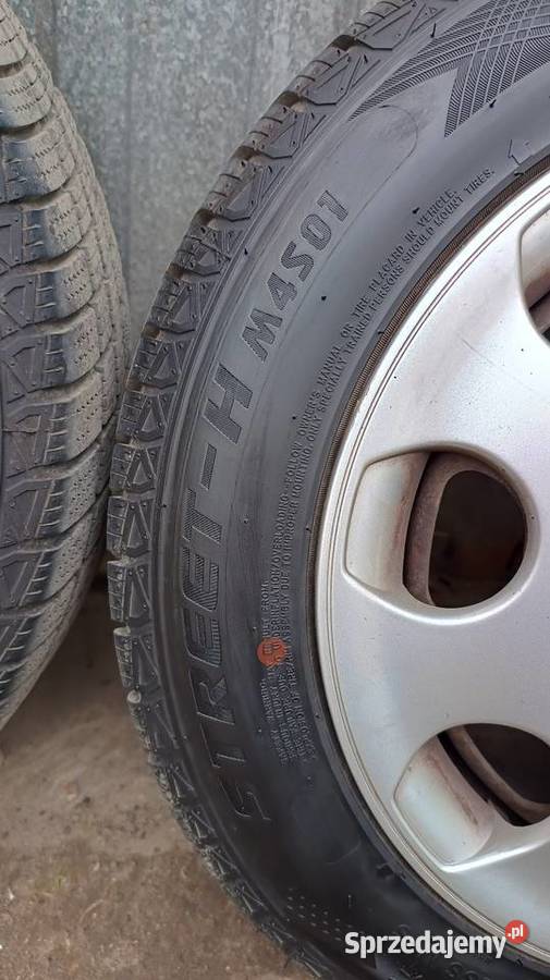 Felgi stalowe ori kołpaki VW 4x100 13 opony