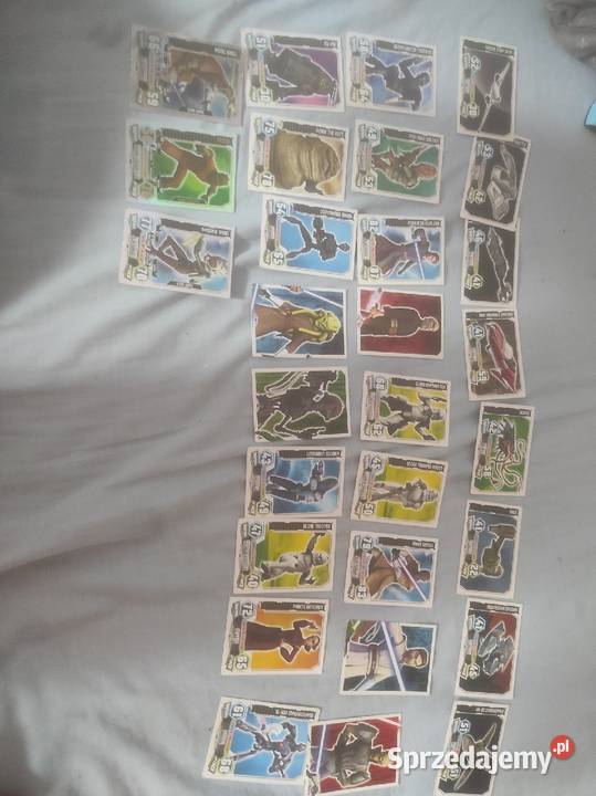 karty Star Wars Force attax z 2012 roku Żagań