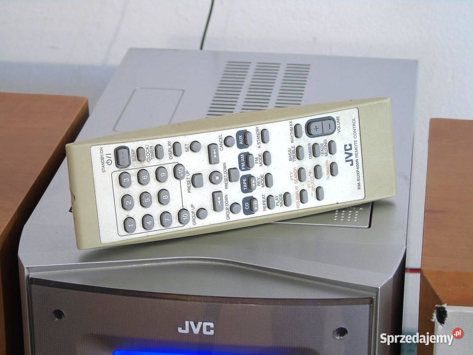 Japońska wieża stereo JVC UXP400 pilot kolumny Jasło