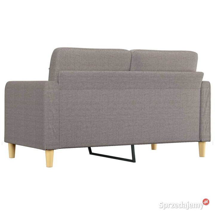 Sofa 2osobowa kolor taupe 140 tapicerowana Warszawa