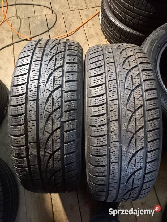 2x Opona UŻYWANA ZIMOWA 21555R17 HANKOOK 99 Zaścianki