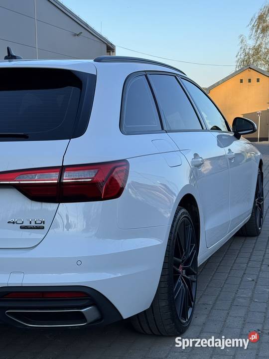 Audi A4 B9 Quattro lift asystent pasa ruchu Przysietnica
