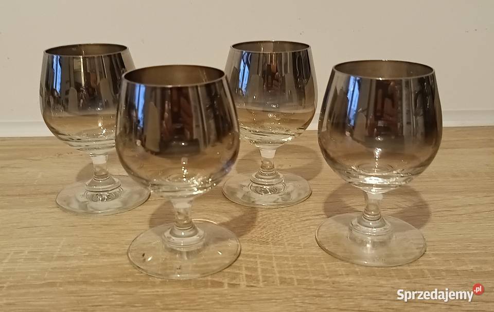 Kieliszki z PRL Warszawa