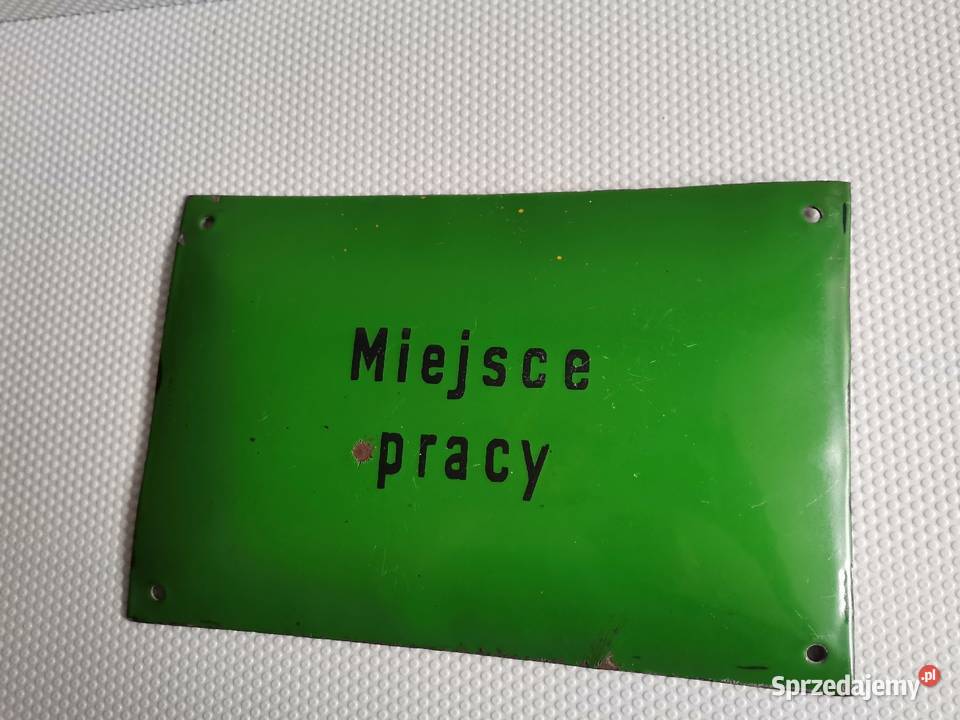 Stara tablica tabliczka informacyjna Miejsce śląskie Katowice sprzedam