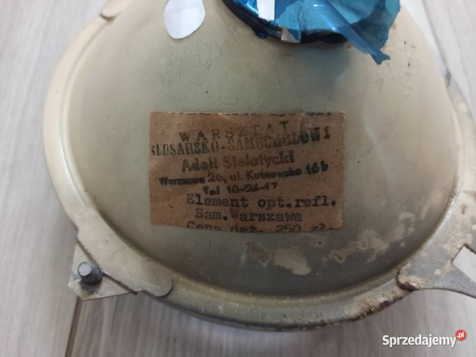 Lampa reflektor FSO Warszawa 223 203 Syrena Nysa Sieradz sprzedam