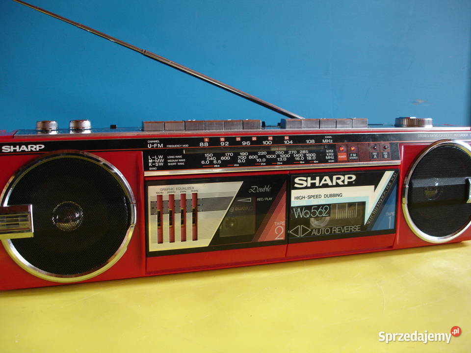 Radiomagnetofon SHARP WQ562H Zielona Góra
