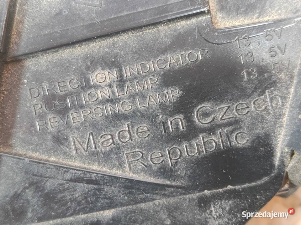 Lampa w Klapę Bagażnika Tylna Lewa Skoda Scala osobowe Pleszew