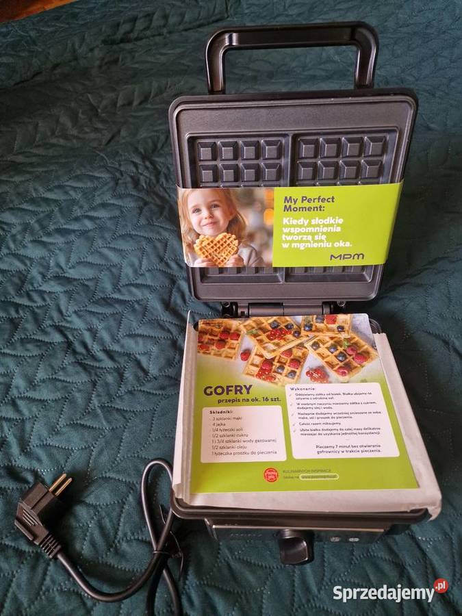 NOWA Gofrownica MPM BGO0 1400W MOCNA waffe maker Wrocław