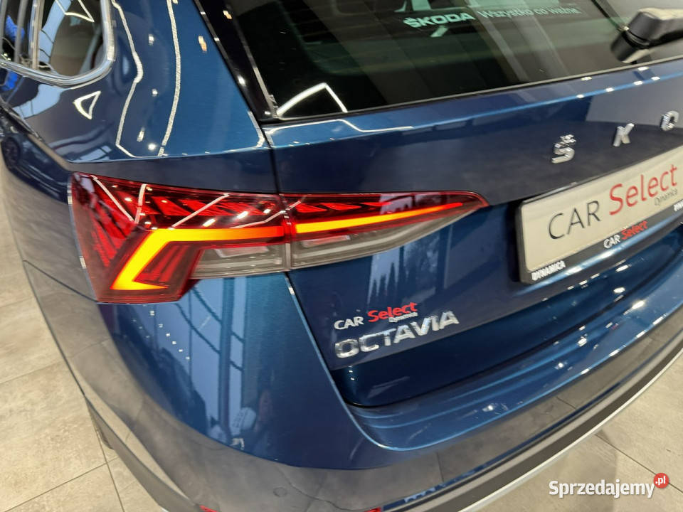 koda Octavia VAT 23 Combi HAK Scout 20TDI 150 małopolskie Myślenice