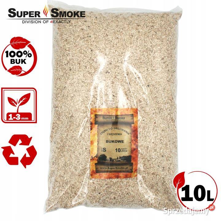 Zrębki Wędzarnicze Super Smoke BUK KL02 13mm podlaskie Białystok sprzedam