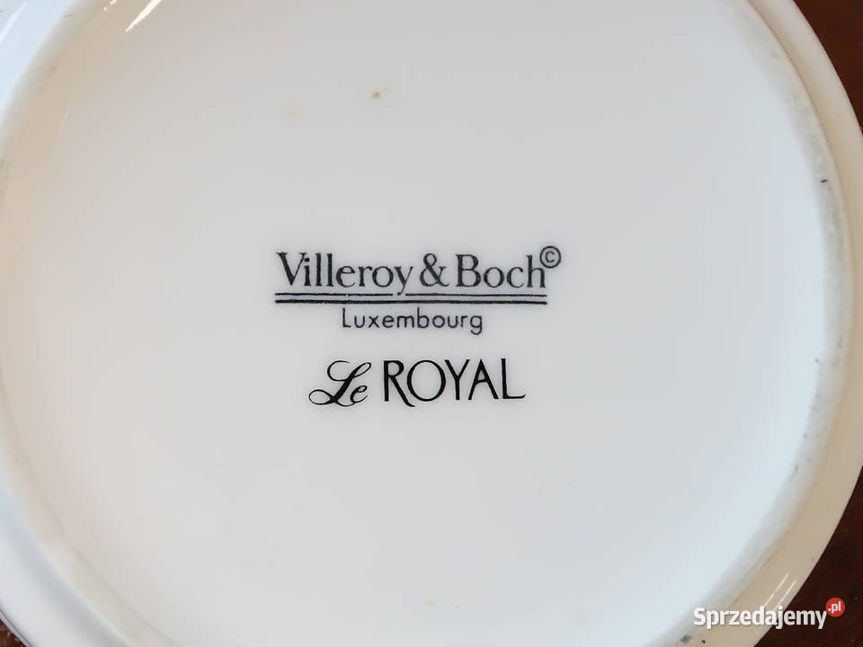 Porcelanowa popielniczka Villeroy Boch Hotel Le Porcelana i szkło Biłgoraj