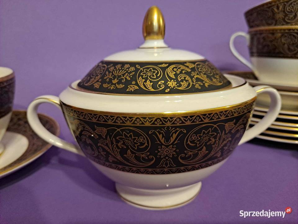 MINTON Bone China Grandee kawowo deserowy lata70 Kraków sprzedam