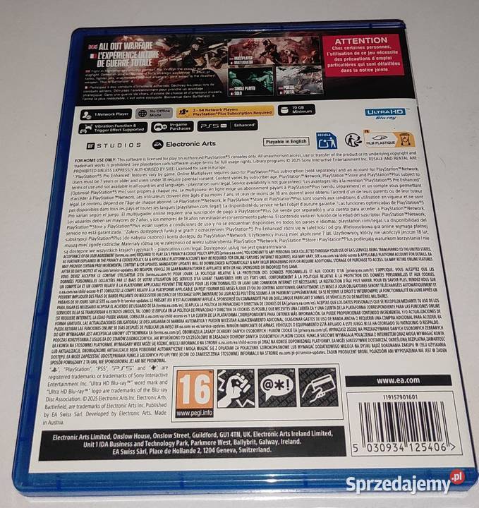 Battlefield 6 5 Gry na konsole Szczecin