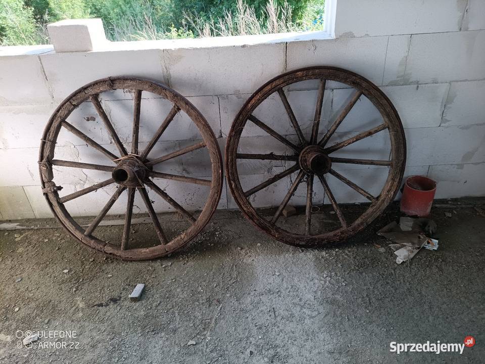 Stare koła narzędzia rolnicze Pozostałe Jędrzejów