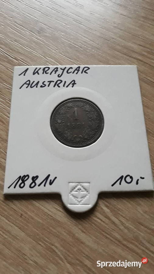 1 Krajcar Austria 1881 r Konin