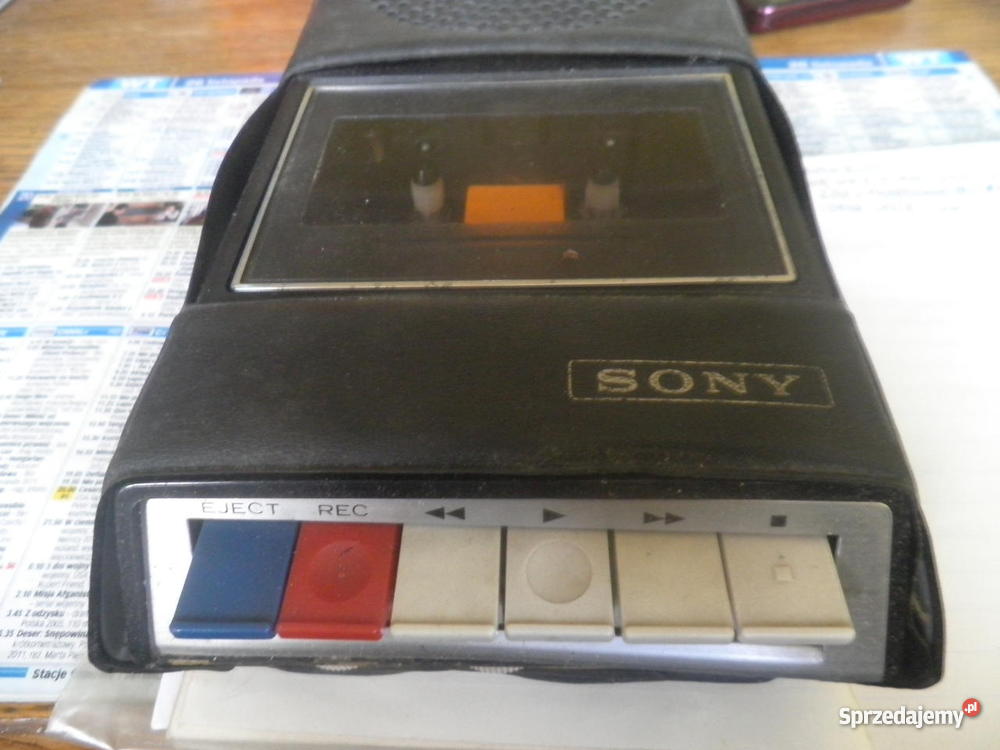 Magnetofon reporterski Sony Włocławek