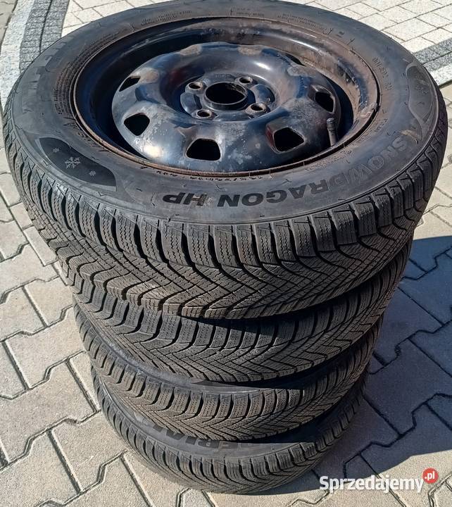 Opony Zimowe 16570 R14 81T na felgach stalowych Rzeszów