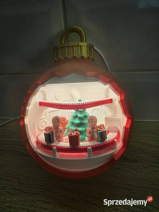 Bombka Boże Narodzenie LED RGB wielkopolskie Gorzuchowo