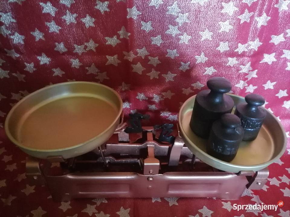 Stara waga szalkowa Kraków