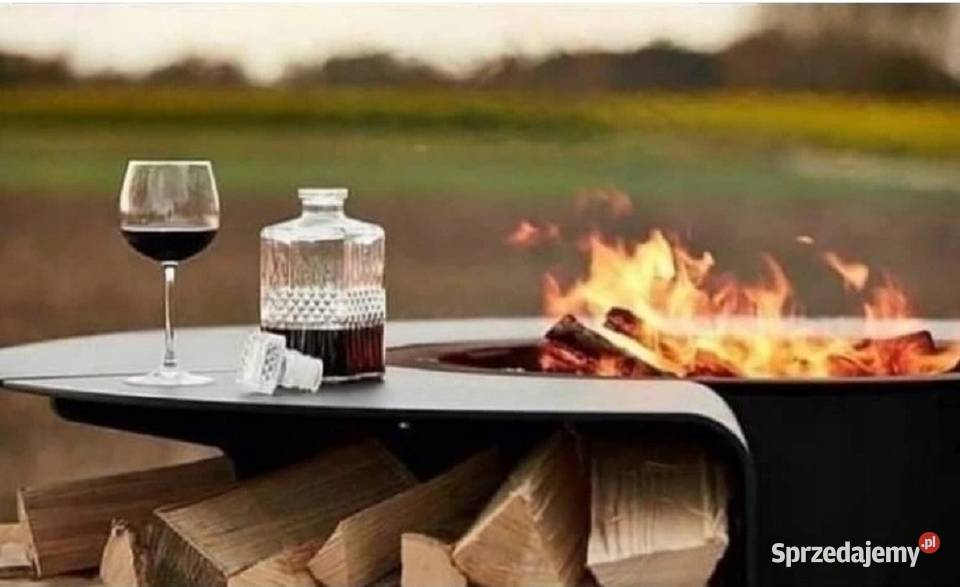 Palenisko ogrodowe stalowe czarne 150 wielkopolskie Poznań sprzedam