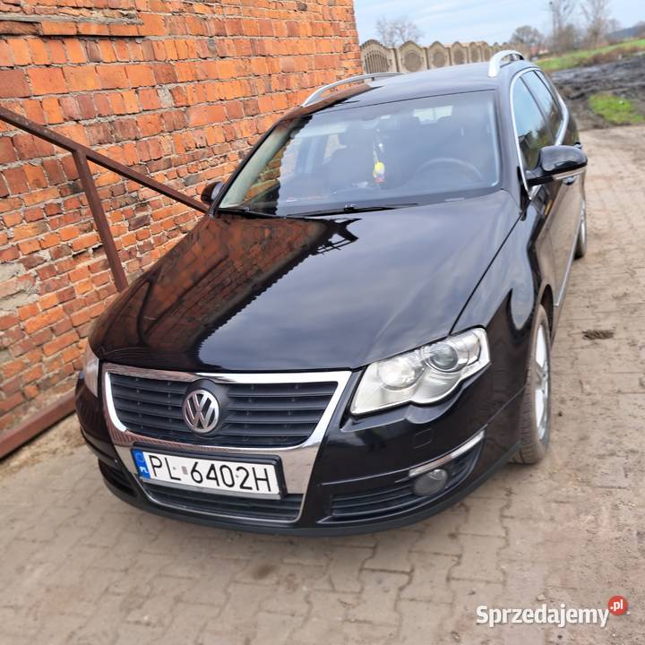 Volkswagen Passat B6 20 TDI 140 2007r wielkopolskie Leszno sprzedam