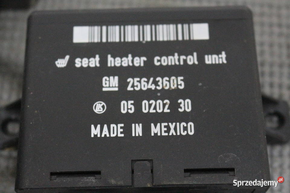 CADILLAC SEVILLE STS MODUŁ GRZANIA FOTELA Układ elektryczny Prochowice