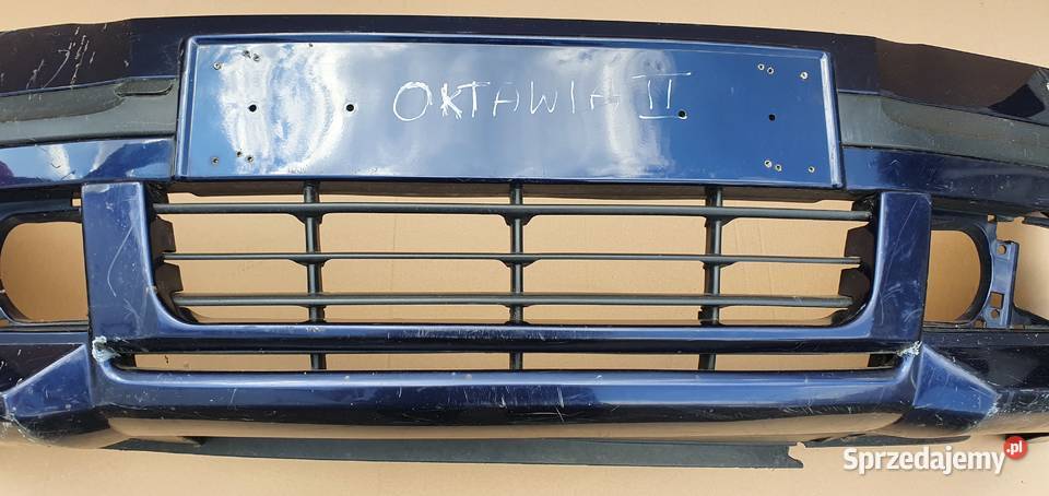SKODA OCTAVIA II ZDERZAK PRZÓD DOKŁADKA MS Trzciel